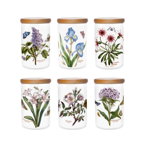 Portmeirion Botanic Garden barattolo in porcellana 18 cm per caffè zucchero Promozione