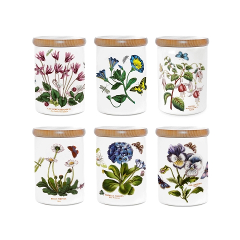 Barattolo ermetico 14 cm in porcellana Portmeirion Botanic Garden Promozione