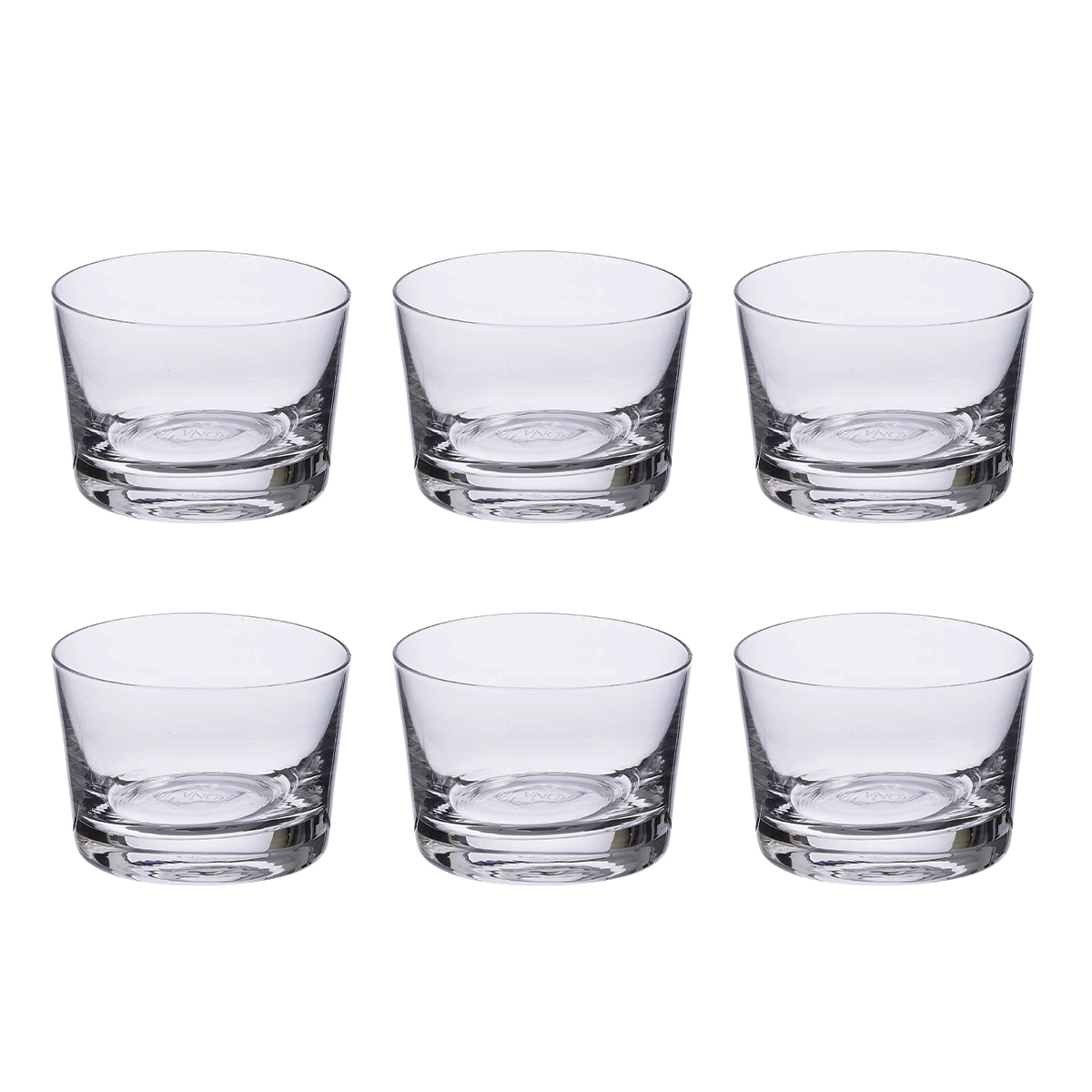 Set 6 bicchierini liquore vetro conico cucina bar ristorante Mexico Promozione