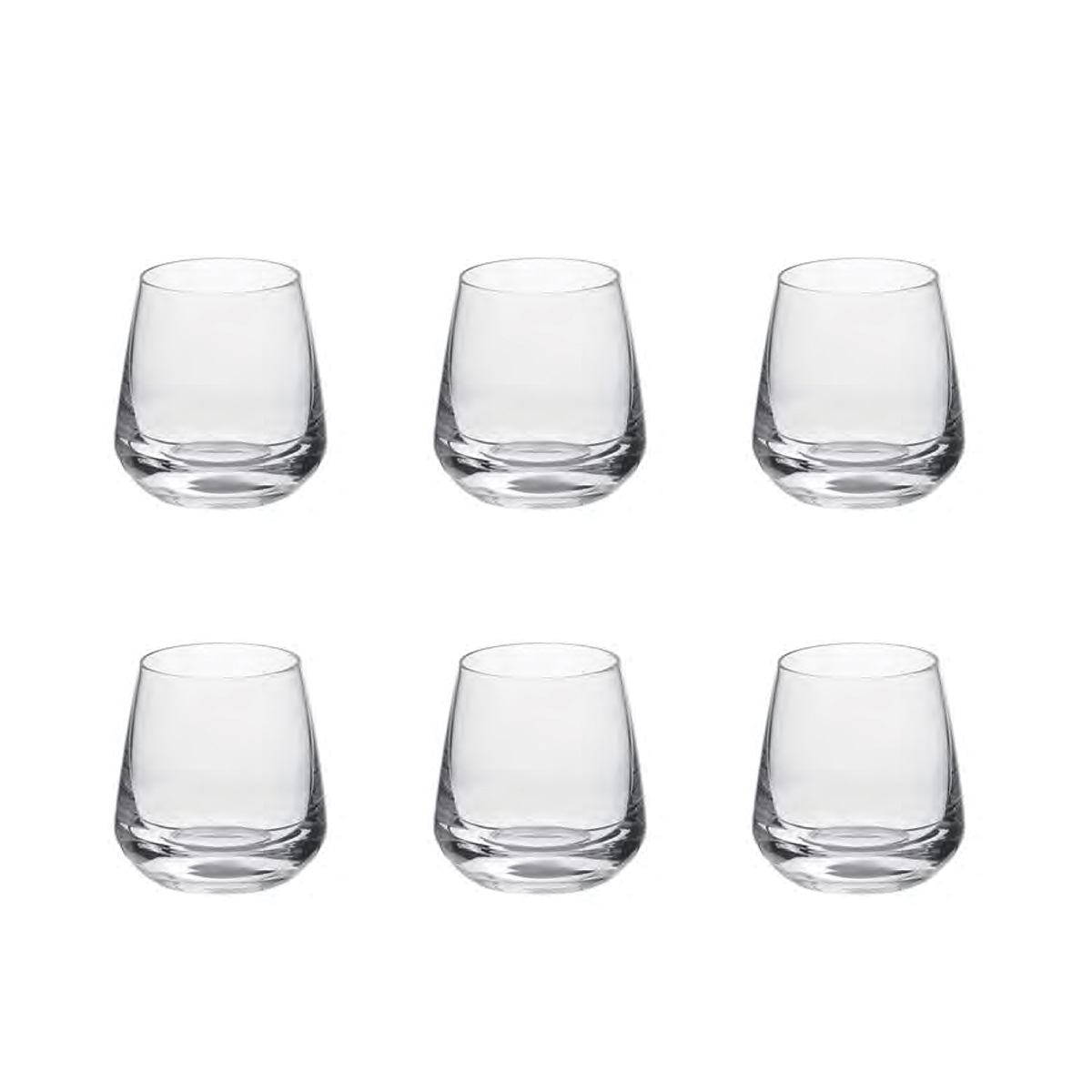 Set de 6 verres à liqueur en verre Goccia pour cuisine, bar, restaurant Mexico Promotion Set de 6 verres à liqueur en verre Goccia pour cuisine, bar, restaurant Mexico Promotion