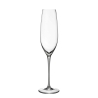 Set de 6 flûtes à champagne en verre design goutte 25cm Sinfonia Vente