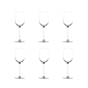 Set mit 6 Weingläsern zur Verkostung 320ml aus kristallinem Glas Shanghai Aktion