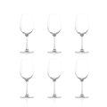 Set 6 calici bicchieri vino 260ml in vetro cristallino Tokyo Temptation Promozione