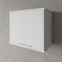 Mobile pensile sospeso per bagno lavanderia con 2 ante FH960K Negrari Saldi