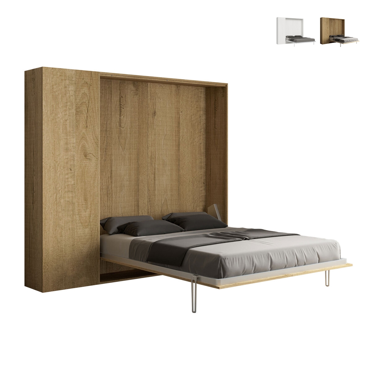 Lit escamotable vertical 160x190cm Kentaro Promotion Lit escamotable vertical 160x190cm Kentaro Promotion