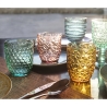 Set de 6 verres à eau 350 ml avec surface texturée Géométrie Vente