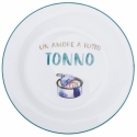 Set 6 piatti piani in ceramica decorazione assortita Le Travisate Saldi
