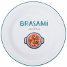 Set 6 piatti piani in ceramica decorazione assortita Le Travisate Sconti