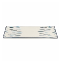 2er-Set rechteckige Servierplatten aus Keramik 36x16cm Marechiaro Verkauf