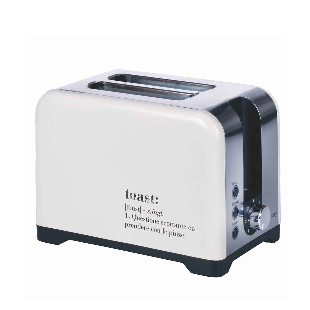 Elektrischer Toaster, 2 Scheiben, Industrial Design, Weiß, Victionary Aktion Elektrischer Toaster, 2 Scheiben, Industrial Design, Weiß, Victionary Aktion