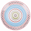 Set 18 pezzi da tavola porcellana piatti decorati stile esotico Casablanca Sconti