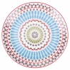 Set 18 pezzi da tavola porcellana piatti decorati stile esotico Casablanca Sconti