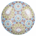 Set 18 pezzi da tavola porcellana piatti decorati stile esotico Casablanca Modello