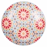 Set 18 pezzi da tavola porcellana piatti decorati stile esotico Casablanca Caratteristiche