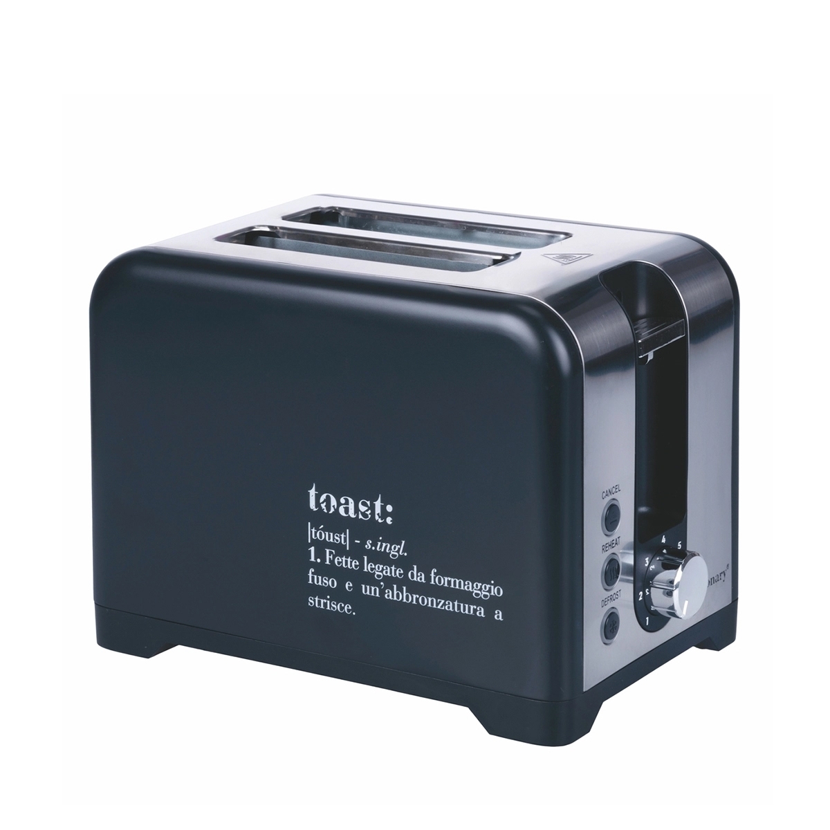 Tostapane elettrico 2 fette timer design industrial nero Victionary Promozione Tostapane elettrico 2 fette timer design industrial nero Victionary Promozione