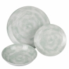 Service de table 18 pièces en porcelaine style naturel Spring City Remises