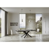 Tavolo allungabile moderno gambe a incrocio 90×180-440 Volantis Evolution Catalogo