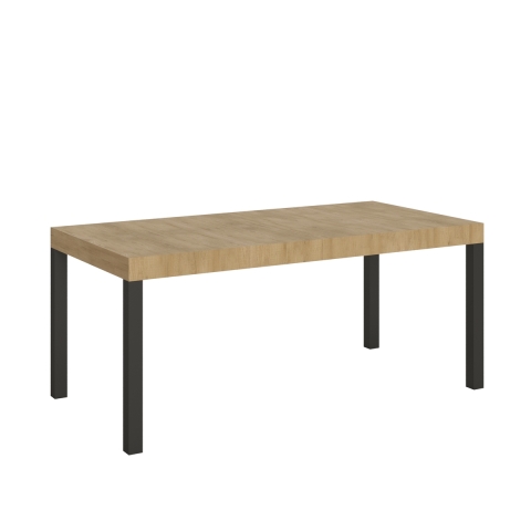 Ausziehbarer Industrietisch Metall Holz 18 Personen 90×180-440 Everyday Aktion