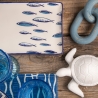 Set 6 piatti rettangolari in ceramica da portata 29x15cm Marechiaro Vendita