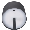 Lampada LED nera da tavolo touch ricaricabile e regolabile Victionary Stock