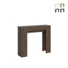 Consolle allungabile sala pranzo cucina 8 persone 90×25-181 Slick Sconti