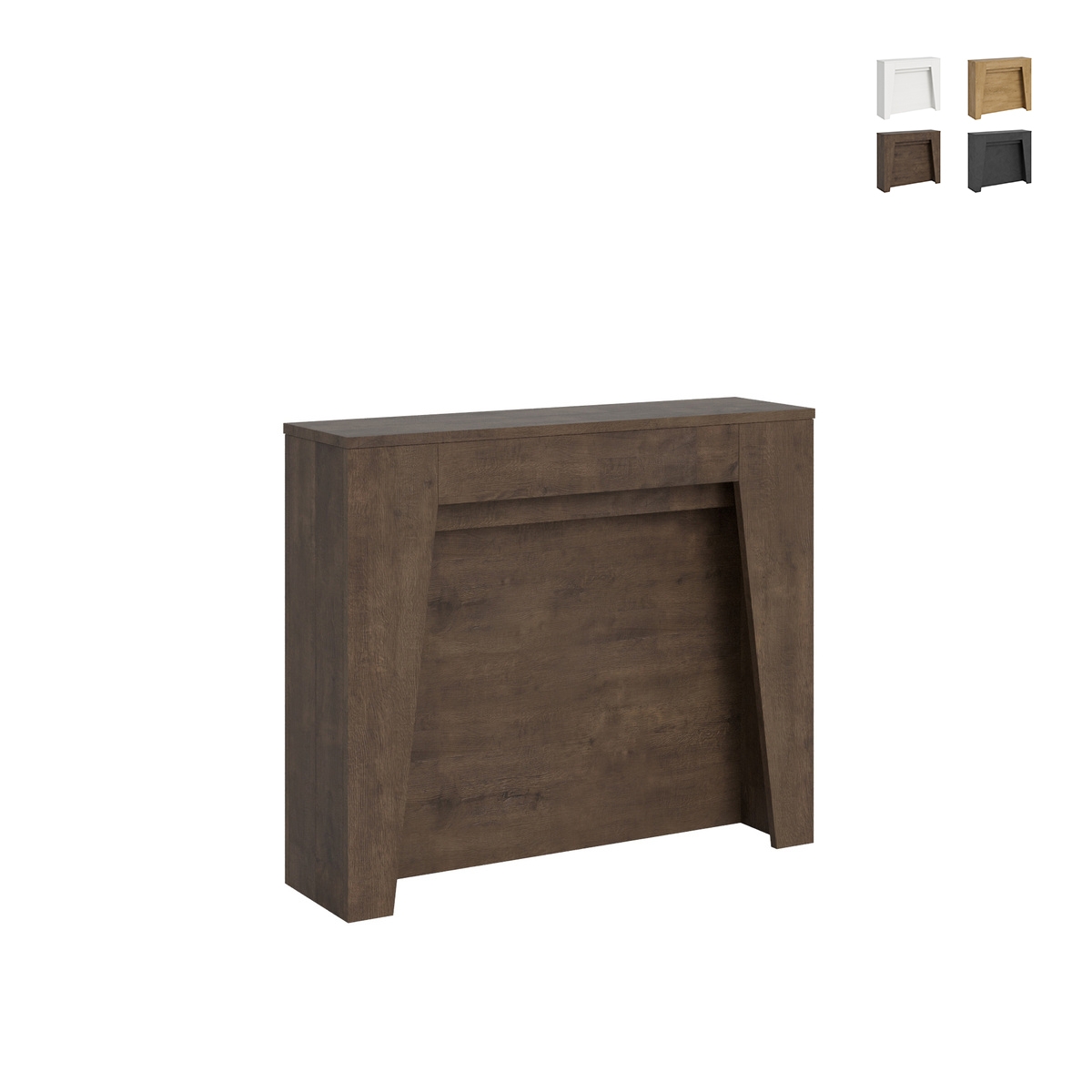 Consolle allungabile moderno minimale 90×25-211 Anea Sconti Consolle allungabile moderno minimale 90×25-211 Anea Sconti