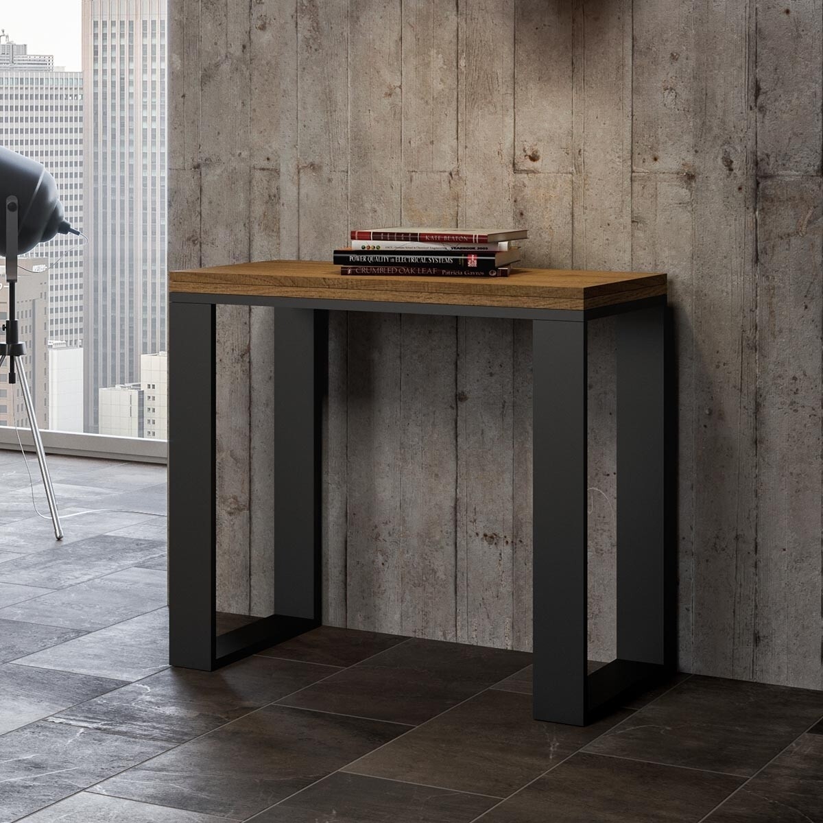 Table à manger extensible en bois Tecno Libra 90x45-90 Promotion Table à manger extensible en bois Tecno Libra 90x45-90 Promotion