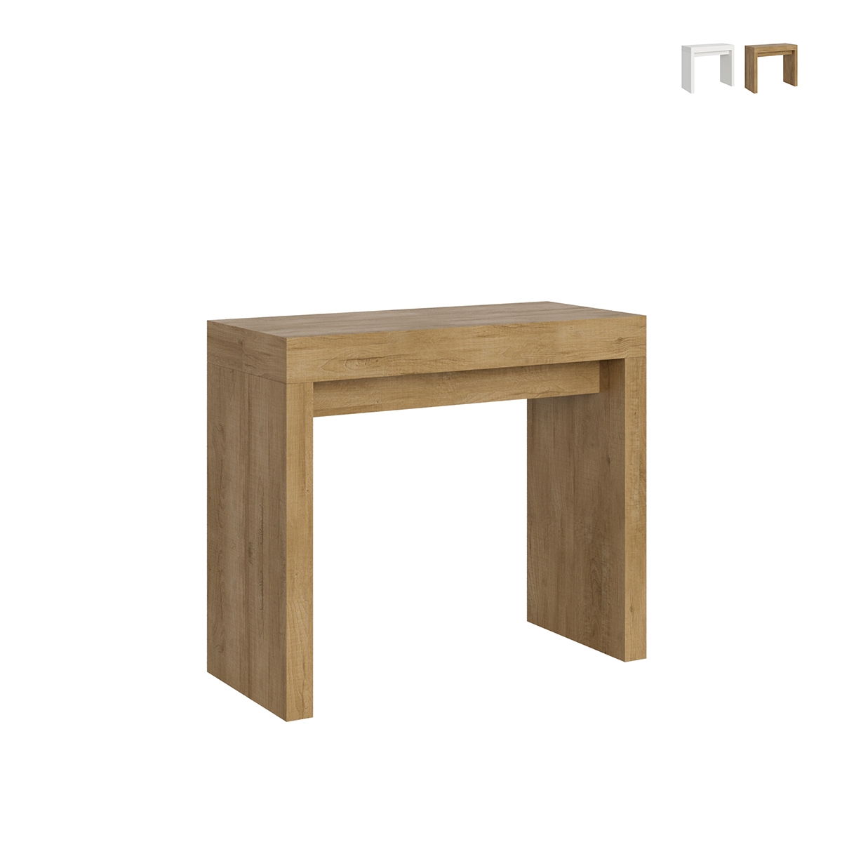 Consolle allungabile tavolo da cucina moderno 90x40-300 Roxell Offerta Consolle allungabile tavolo da cucina moderno 90x40-300 Roxell Offerta