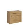 Consolle allungabile con panche integrate salvaspazio 90x42-302 Evolve 