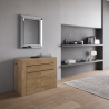 Consolle allungabile con panche integrate salvaspazio 90x42-302 Evolve Catalogo