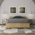 Letto una piazza e mezza contenitore design moderno 120x200cm Nuamo Vendita