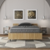 Letto una piazza e mezza contenitore design moderno 120x200cm Nuamo Vendita