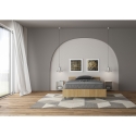 Letto una piazza e mezza contenitore design moderno 120x200cm Nuamo Catalogo