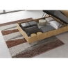 Letto una piazza e mezza contenitore design moderno 120x200cm Nuamo Scelta