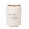 Boîte à biscuits en céramique avec couvercle en bambou 12,5x18 Victionary Vente