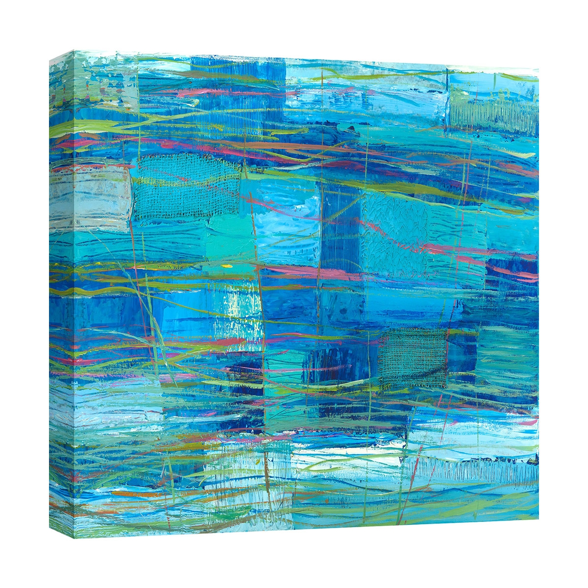 Tableau abstrait sur toile Monocrome Océan Lucas Promotion Tableau abstrait sur toile Monocrome Océan Lucas Promotion