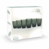 Set 6 bicchieri da tavola per acqua design esotico 300ml Kahalari Offre