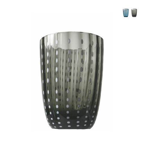 Set 6 bicchieri da tavola per acqua design esotico 300ml Kahalari Promotion