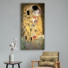 Quadro stampa su tela canvas moderno per soggiorno Il Bacio Gustav Klimt Saldi