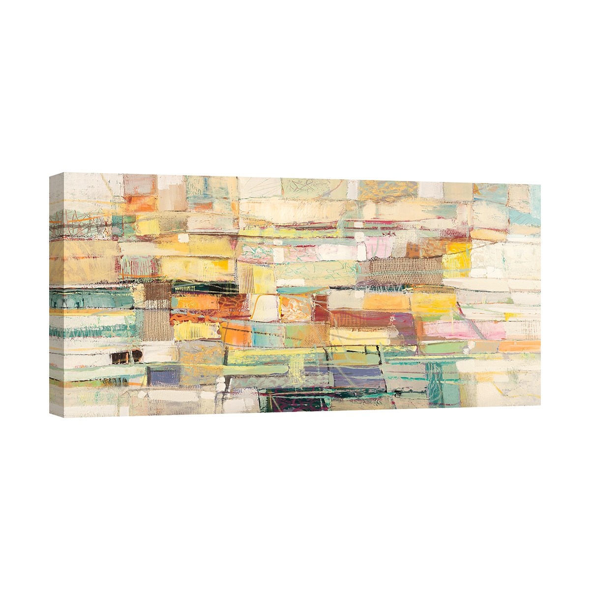 Tableau abstrait géométrique impression sur toile Caleidoscopio Lucas Promotion Tableau abstrait géométrique impression sur toile Caleidoscopio Lucas Promotion