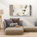 Quadro moderno con fiori stampa su tela Parure (Neutral) Kelly Parr Saldi