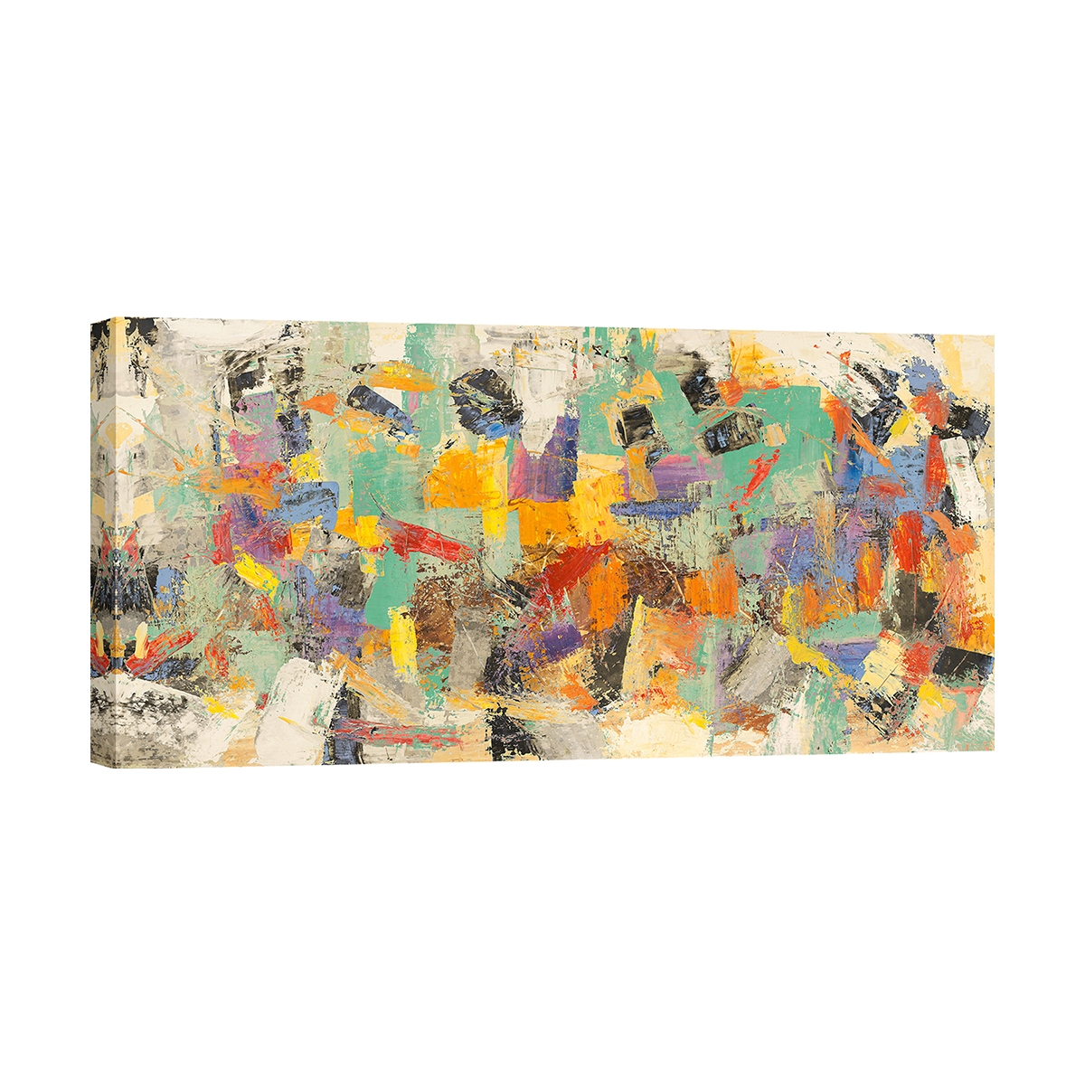 Quadro moderno stampa astratta su tela Rivoluzione colorata Lucas Promozione Quadro moderno stampa astratta su tela Rivoluzione colorata Lucas Promozione