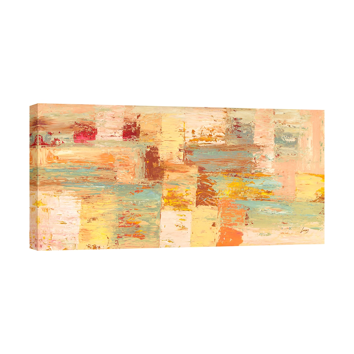 Stampa su tela quadro astratto moderno Vibrazioni d'estate Lucas Promozione Stampa su tela quadro astratto moderno Vibrazioni d'estate Lucas Promozione