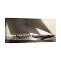 Tableau impression voilier vintage J Class Sailboat, 1934 Edwin Levick Promotion