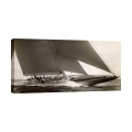 Tableau impression voilier vintage J Class Sailboat, 1934 Edwin Levick Promotion