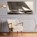Tableau impression voilier vintage J Class Sailboat, 1934 Edwin Levick Vente