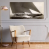 Tableau impression voilier vintage J Class Sailboat, 1934 Edwin Levick Vente