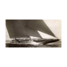 Tableau impression voilier vintage J Class Sailboat, 1934 Edwin Levick Offre