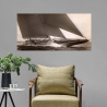 Tableau impression voilier vintage J Class Sailboat, 1934 Edwin Levick Remises