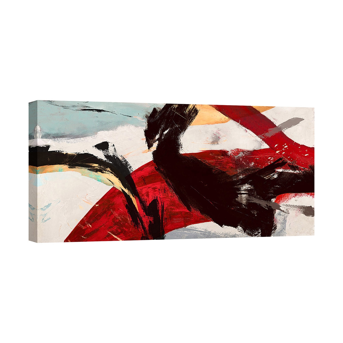 Impression d'art abstrait moderne sur toile Ride the Tiger Jim Stone Promotion Impression d'art abstrait moderne sur toile Ride the Tiger Jim Stone Promotion